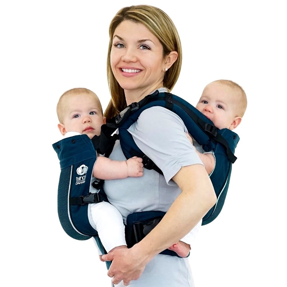 TwinGo Air (Teal) Mesh Double Carrier